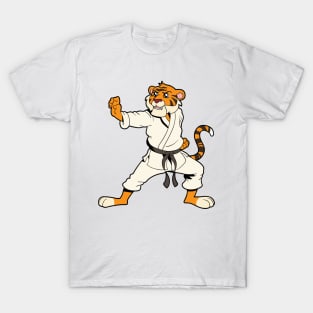 Comic tiger does karate T-Shirt